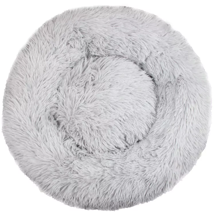 Hundebett Fluffy Donut l.grey 100